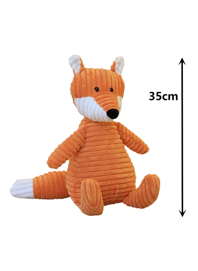 Children's Plush Toy Cartoon Doll Gift (Striped Fox) - Image 3